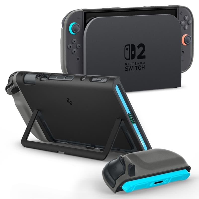 Spigen Nano Pop - Case for Nintendo Switch 2 (Black Sesame)