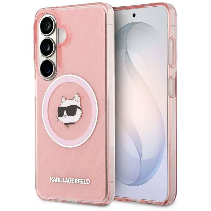 Karl Lagerfeld IML Repeated Choupette MagSafe - Case for Samsung Galaxy S26+ (pink) 1