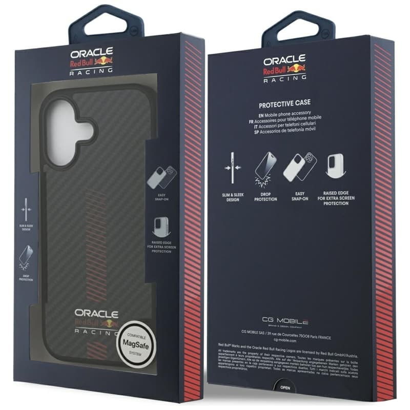 Red Bull Kevlar Powerbar MagSafe - iPhone 17 Case (Black) 8