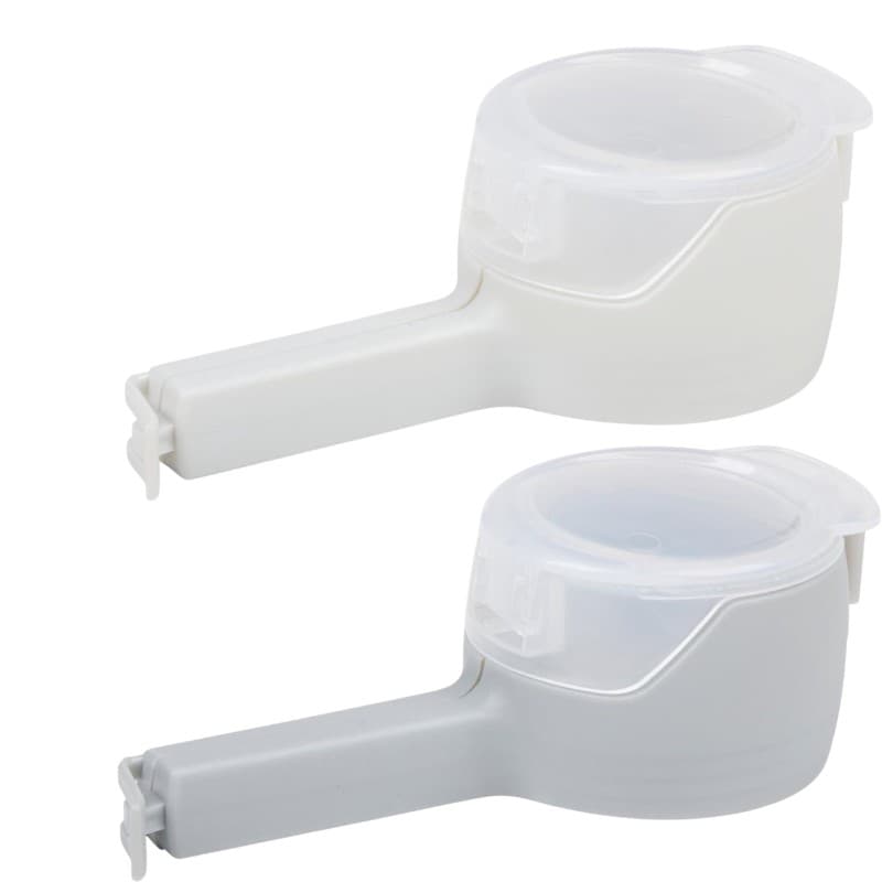 Alpina - 2-in-1 clip for closing packages with dispenser (2 pieces) 1