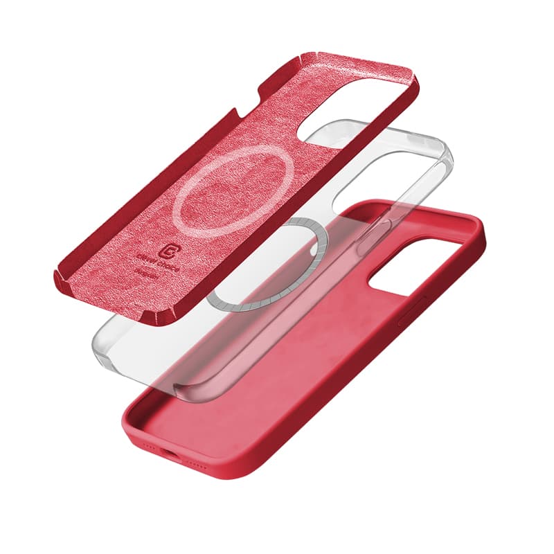 Crong Color Cover Magnetic - iPhone 15 Pro Max MagSafe Case (Pink) 3