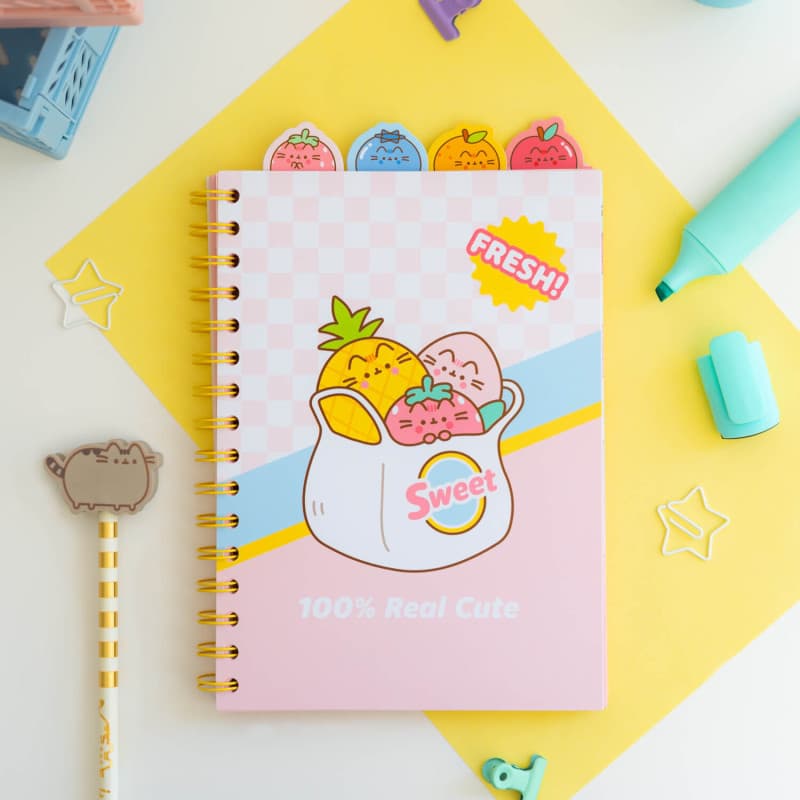 Pusheen - A5 Notebook / Notebook from the Fruits collection 4