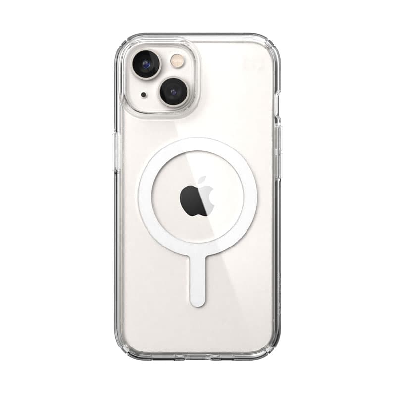 Speck Presidio Perfect-Clear + MagSafe - Case for iPhone 14 / iPhone 13 with MICROBAN coating (Clear) 2