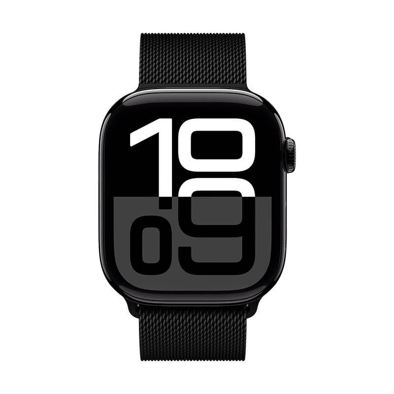 Crong Milano Steel - Stainless Steel Strap for Apple Watch 38/40/41/42 mm (Black) 2