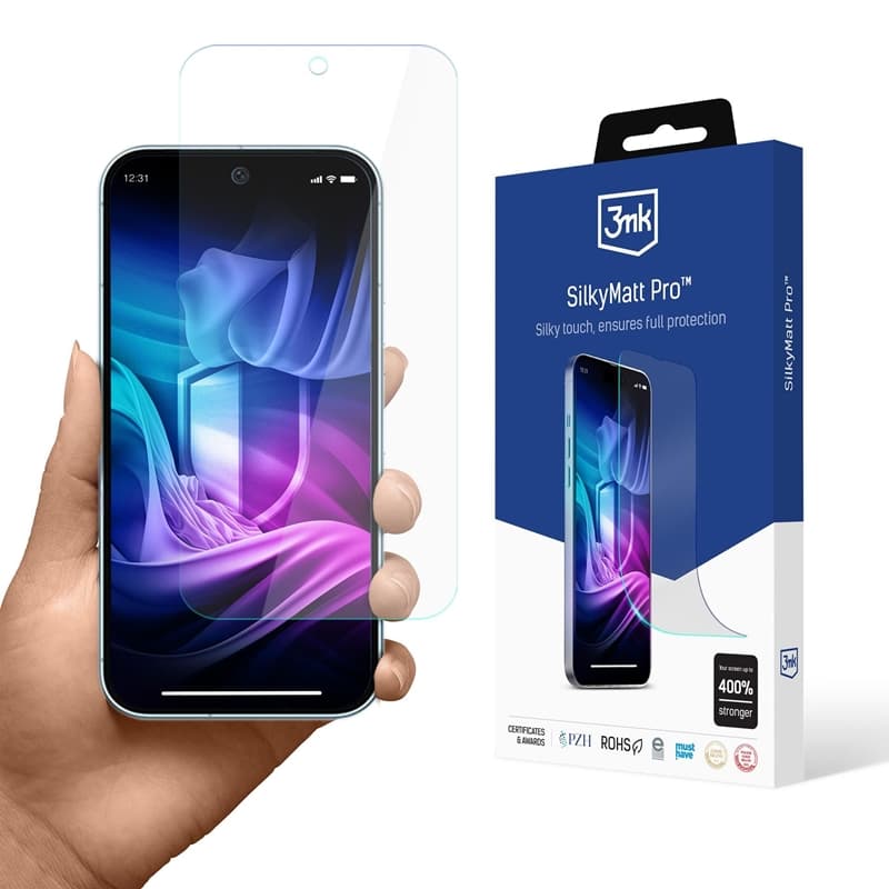 3mk Silky Matt Pro - Matte protective film for Google Pixel 9 / 9 Pro