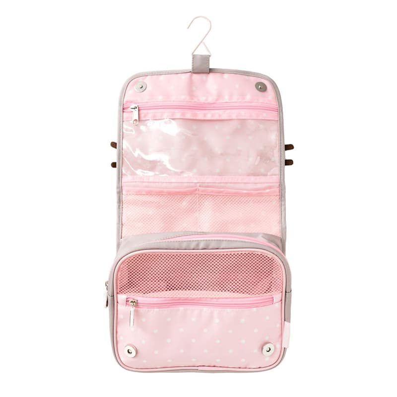 Pusheen - Foodie collection, large travel cosmetic bag with a hanging loop 2