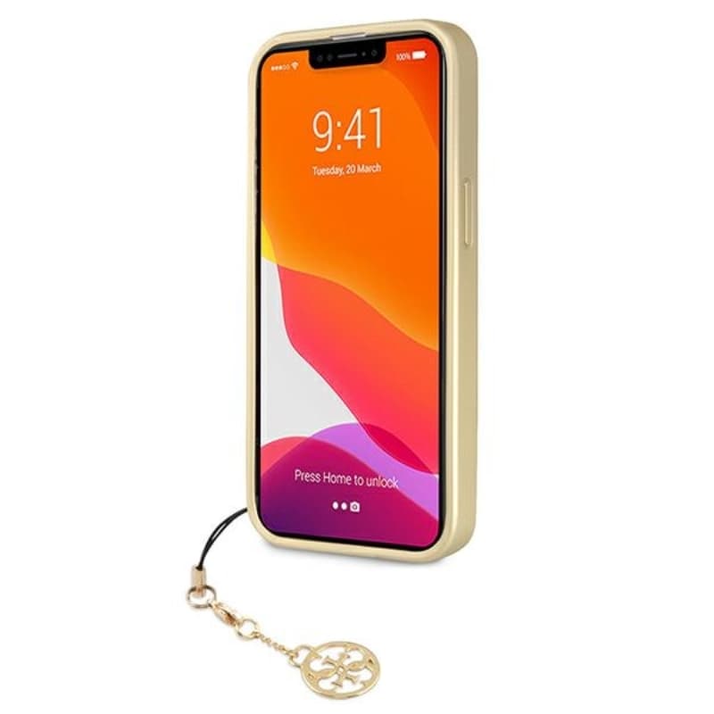 Guess 4G Charms Collection - Case for iPhone 13 Pro Max (Grey) 5