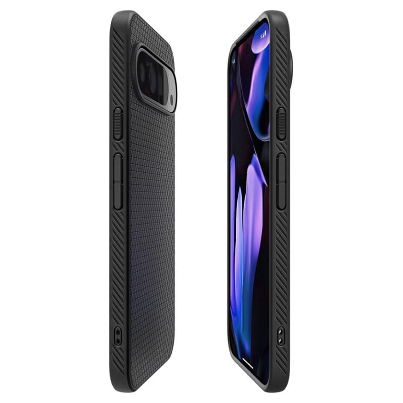 Spigen Liquid Air - Case for Google Pixel 9 / 9 Pro (Matte Black) 8