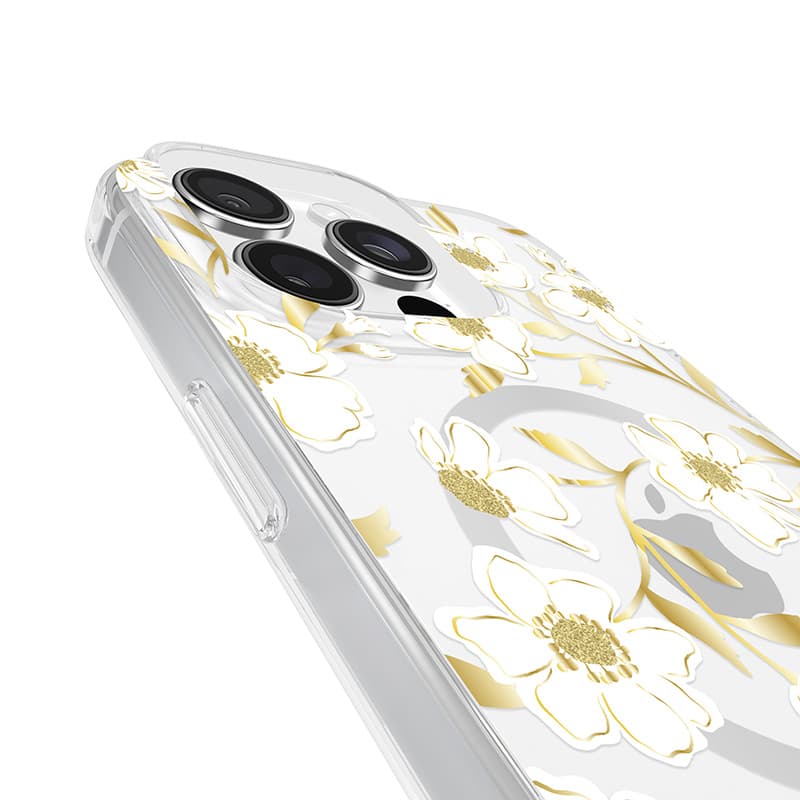 Kate Spade New York Protective Gems MagSafe - Case for iPhone 16 Pro Max (Sunshine Floral) 8