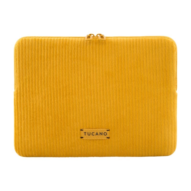 TUCANO Velluto 2 - Cover for MacBook Air 13" (M4/M3/M2/M1/2025-2018) / Pro 13" / Laptop 12" (yellow)