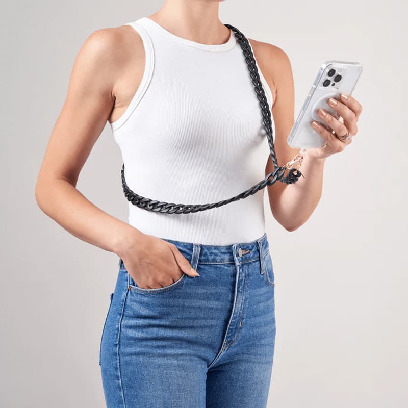 Case-Mate Phone Crossbody Chain - Shoulder chain for phone (Black) 5