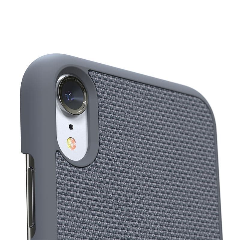 Nordic Elements Original Hel - Case for iPhone XR with real maple wood (Mid Grey) 2