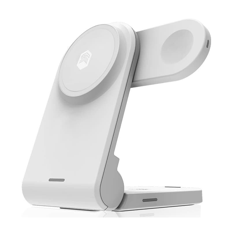 STM ChargeTree MAG - 3-in-1 mobile wireless charger with MagSafe (white) 2