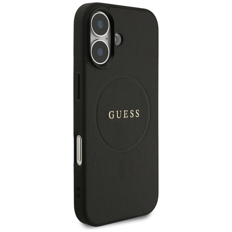 Guess Grained Ring MagSafe - Case iPhone 17 (black) 4