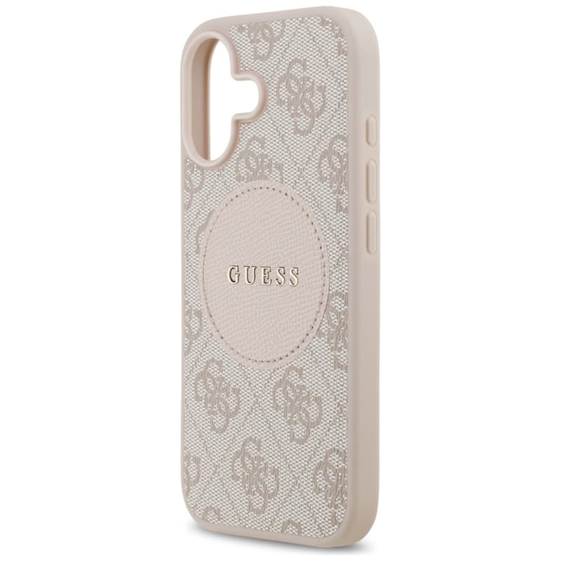 Guess 4G Circle Classic Logo MagSafe - Case iPhone 17 (pink) 6