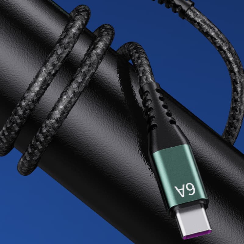 WEKOME WDC-170 Raython Series - 3-in-1 USB-A to USB-C + Lightning + Micro USB 1.2 m Fast Charging PD Cable (Silver) 7
