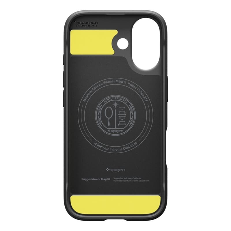 Spigen Rugged Armor Mag MagSafe - Case for iPhone 17 (Matte Black)   3