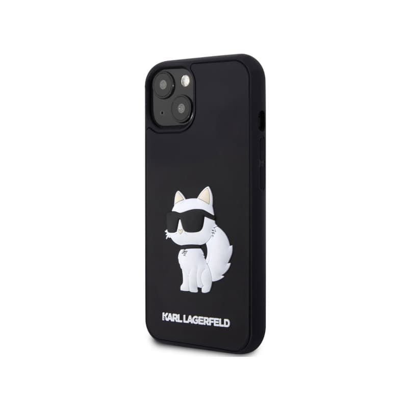 Karl Lagerfeld 3D Rubber NFT Choupette - Case for iPhone 14 Plus (Black) 2