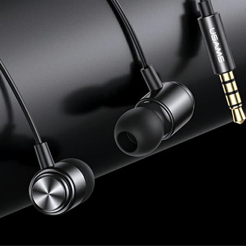 USAMS EP-44 - 3.5 mm stereo jack headphones (Black) 7