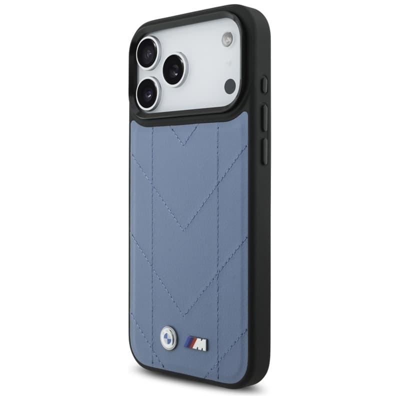 BMW M Quilted Logo MagSafe - iPhone 17 Pro Max Case (Blue) 2