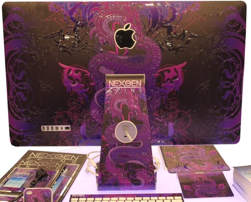 Nexgen Skins with 3D effect for iMac 27" (Serpentine 3D) 4