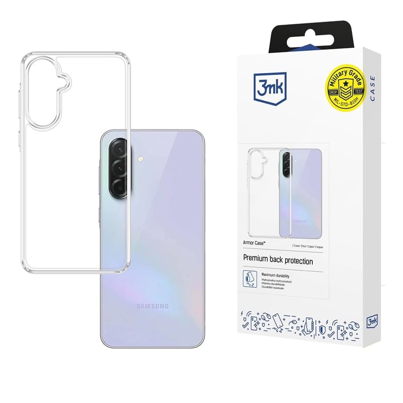 3mk Armor Case - Case for Samsung Galaxy A37 (Transparent) 1