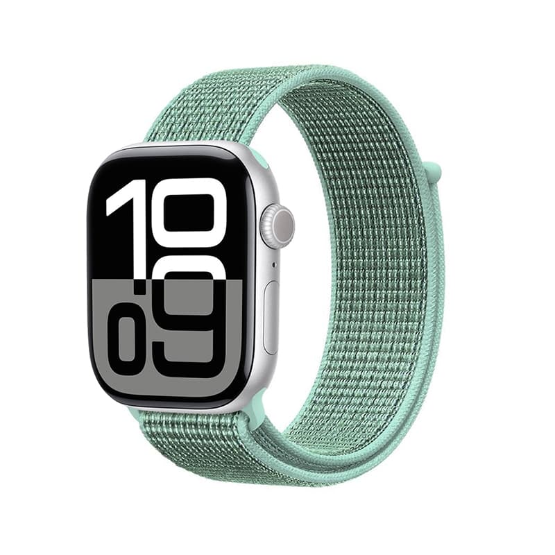 Crong Nylon - Sport Band for Apple Watch 38/40/41/42 mm (Atlantic Green) 1