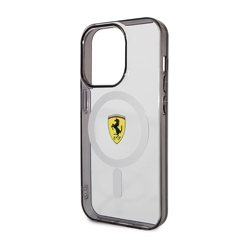Ferrari Outline Magsafe - Case for iPhone 14 Pro Max (Transparent) 6