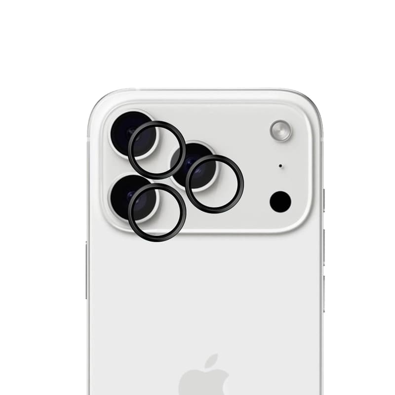 3mk HARDY Lens Protection Pro - Camera Lens Glass for iPhone 17 Pro / iPhone 17 Pro Max (Black) 5