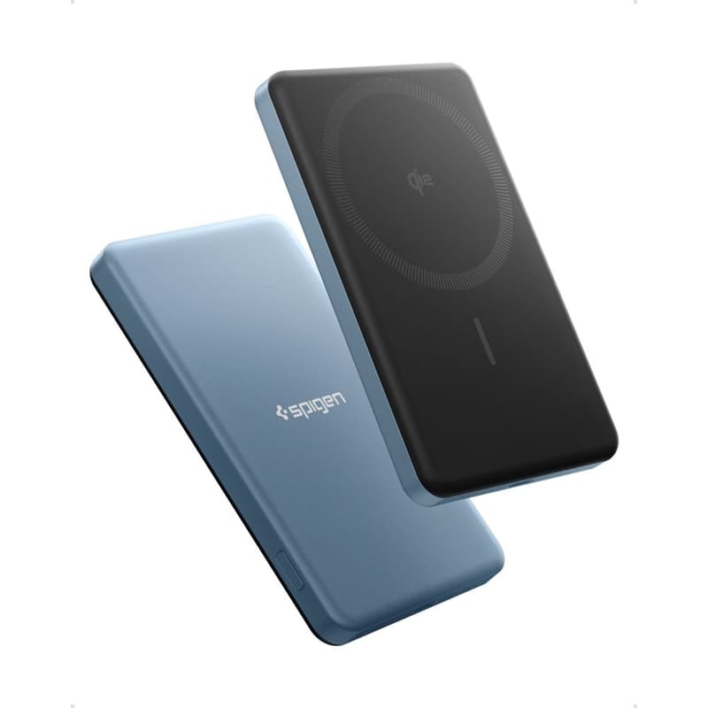 Spigen EA2205MQ Essential - Power Bank MagSafe 5000 mAh 22.5W Qi2 (Teal Blue) 1