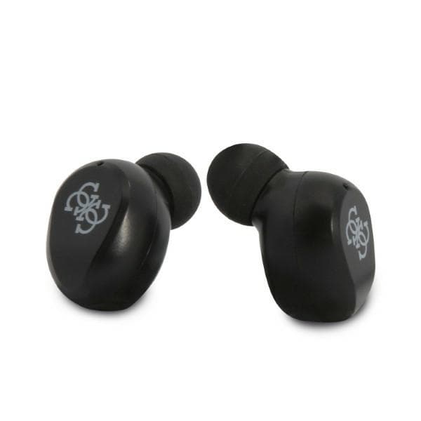 Guess True Wireless Earphones BT5.0 5H - TWS Earphones + Charging Case (Black) 2