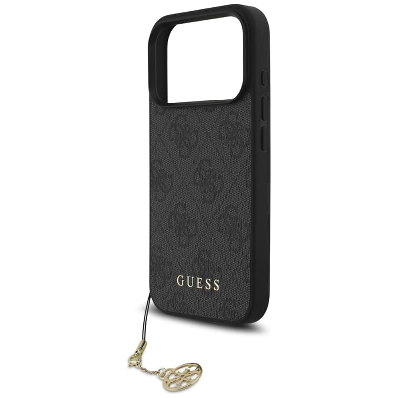 Guess 4G Charms Collection MagSafe - iPhone 17 Pro Case (Black) 5