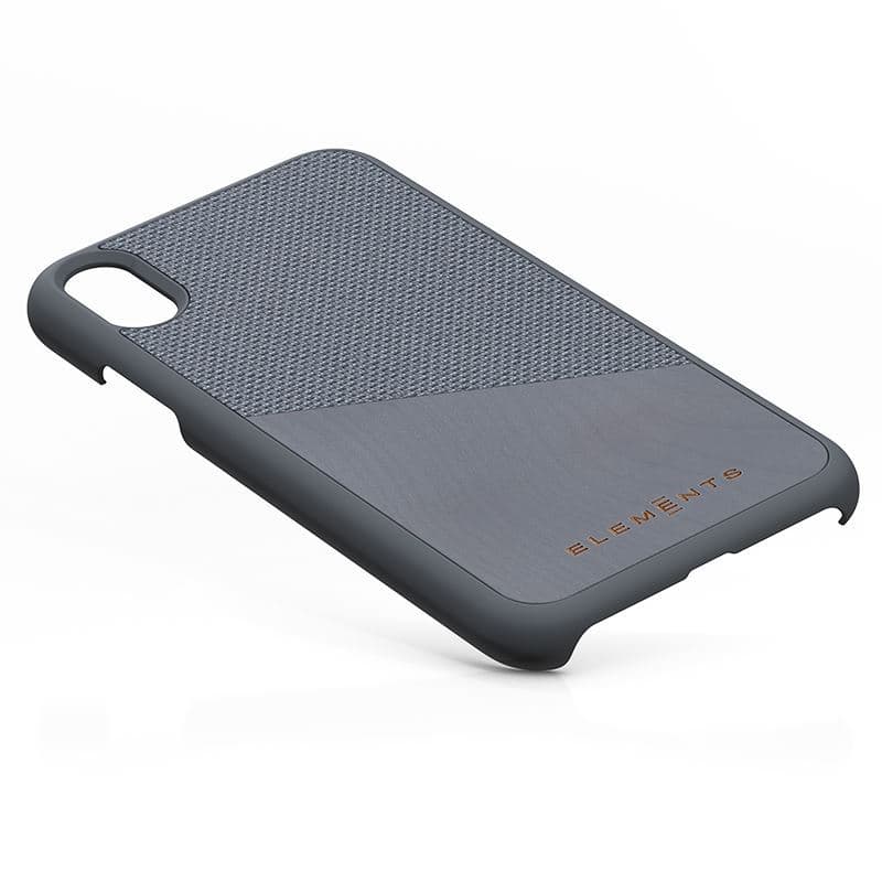 Nordic Elements Original Hel - Case for iPhone XR with real maple wood (Mid Grey) 3