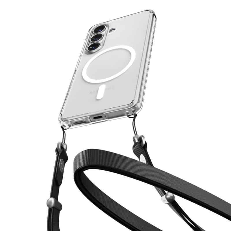 Spigen Ultra Hybrid Mag MagSafe - Case for Samsung Galaxy S26+ (Clear/White) 3