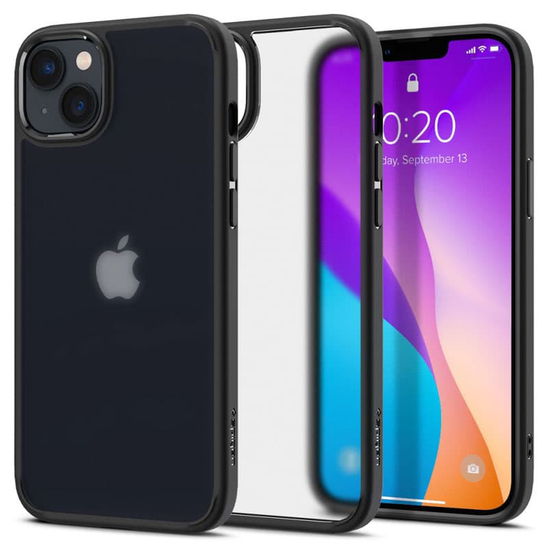 Spigen Ultra Hybrid Matte - Case for iPhone 15 Plus / iPhone 14 Plus (Matte Black) 4