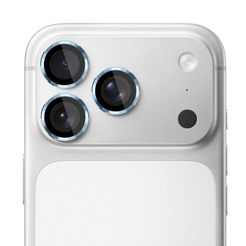 3mk Lens Protection Pro - Camera Lens Glass for iPhone 17 Pro / iPhone 17 Pro Max (Ocean Blue) 2
