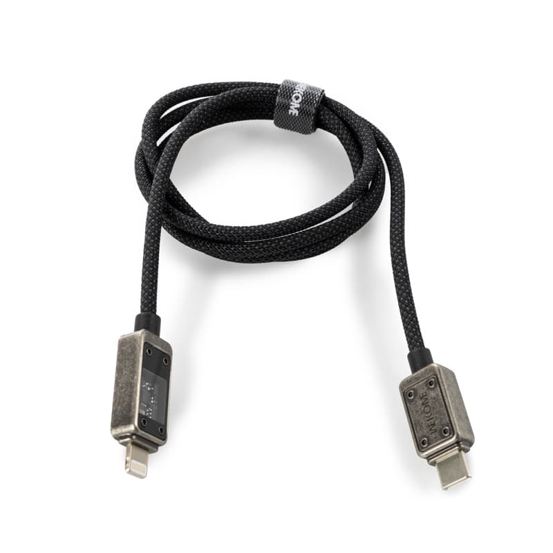 WEKOME WDC-08 Vanguard Series - USB-C to Lightning Fast Charging PD 20W 1m connection cable (Tarnish) 4