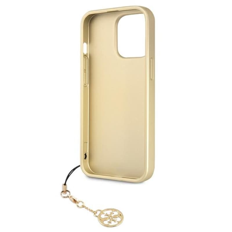 Guess 4G Charms Collection - Case for iPhone 13 Pro Max (Grey) 7