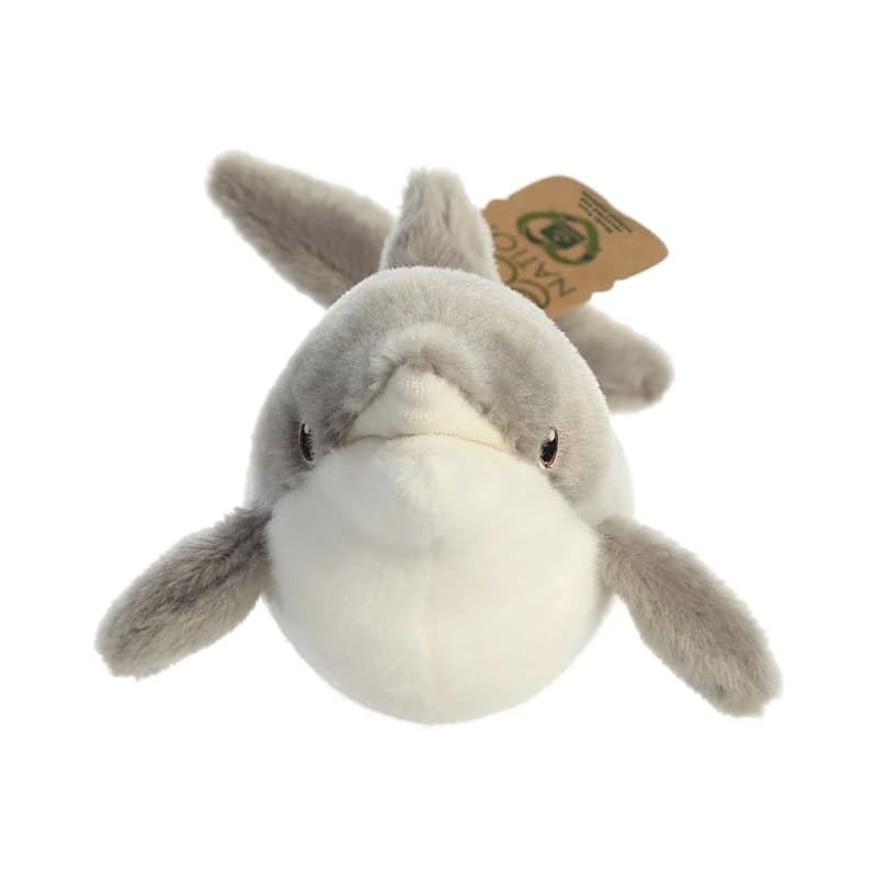Eco Nation – Plush Toy / Cuddly Dolphin 38 cm Eco-Friendly 4