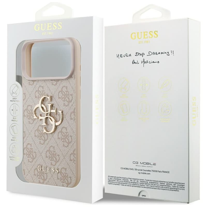 Guess 4G Big Logo - Case iPhone 17 Pro Max (pink) 8