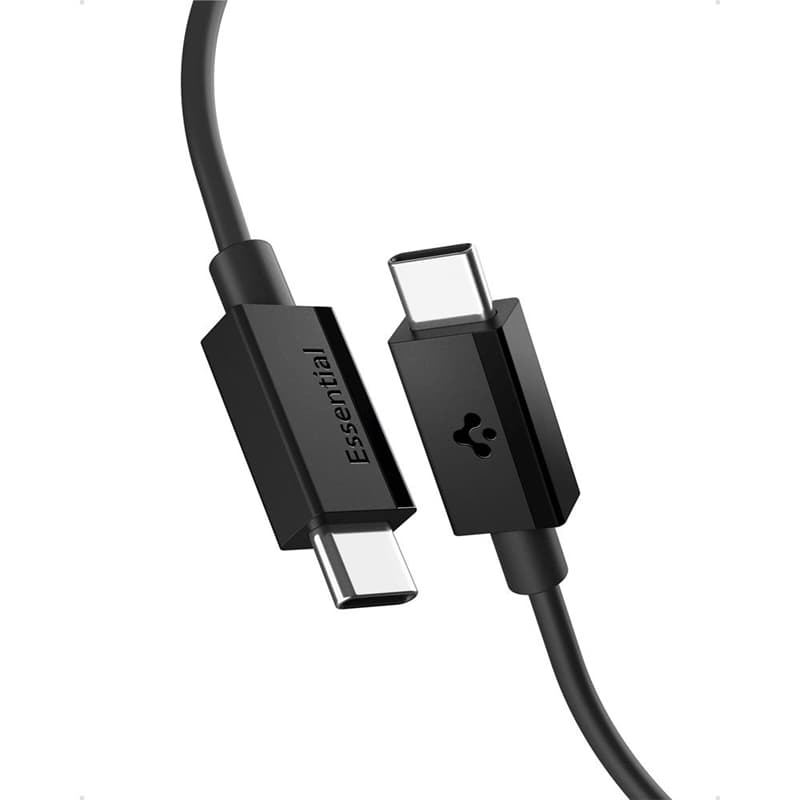Spigen EB6020CC Essential - USB-C to USB-C Cable PD 60W 2m (Black) 2