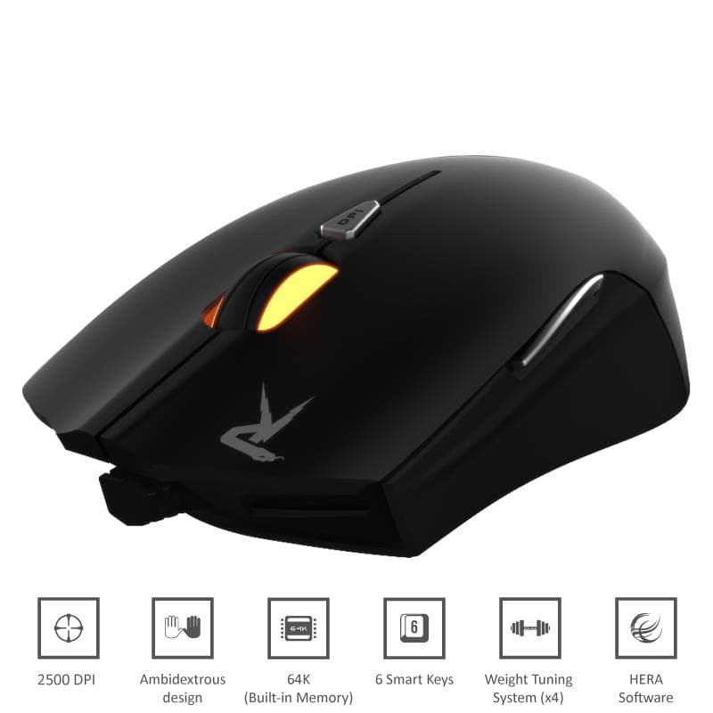 Gamdias Ourea Optical Mouse (2500 DPI) 1