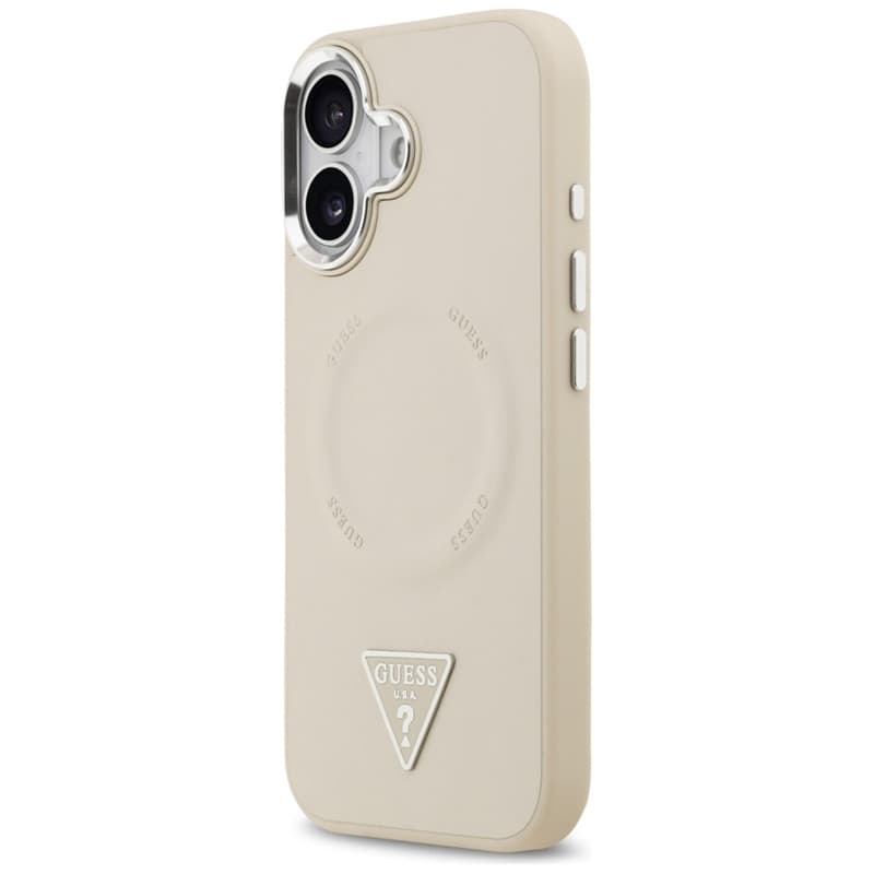 Guess Triangle Logo MagSafe - Case iPhone 17 (Beige) 2
