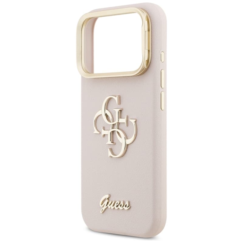 Guess Grained Big 4G & Stand Camera - Case iPhone 17 Pro (pink) 6