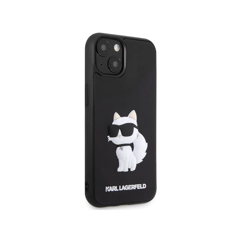 Karl Lagerfeld 3D Rubber NFT Choupette - Case for iPhone 14 Plus (Black) 4