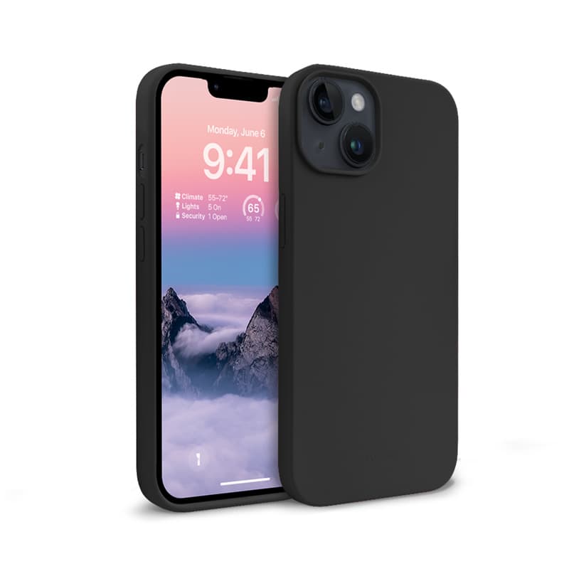 Crong Color Cover - iPhone 14 / iPhone 13 Case (Black)