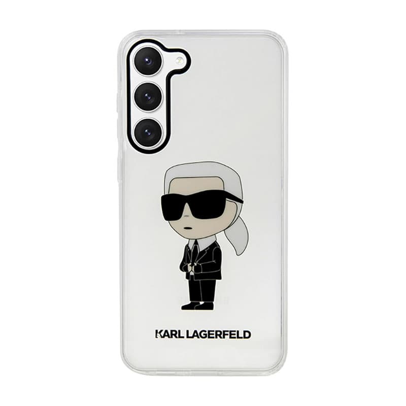 Karl Lagerfeld IML NFT Ikonik - Case for Samsung Galaxy S23+ (Clear) 3