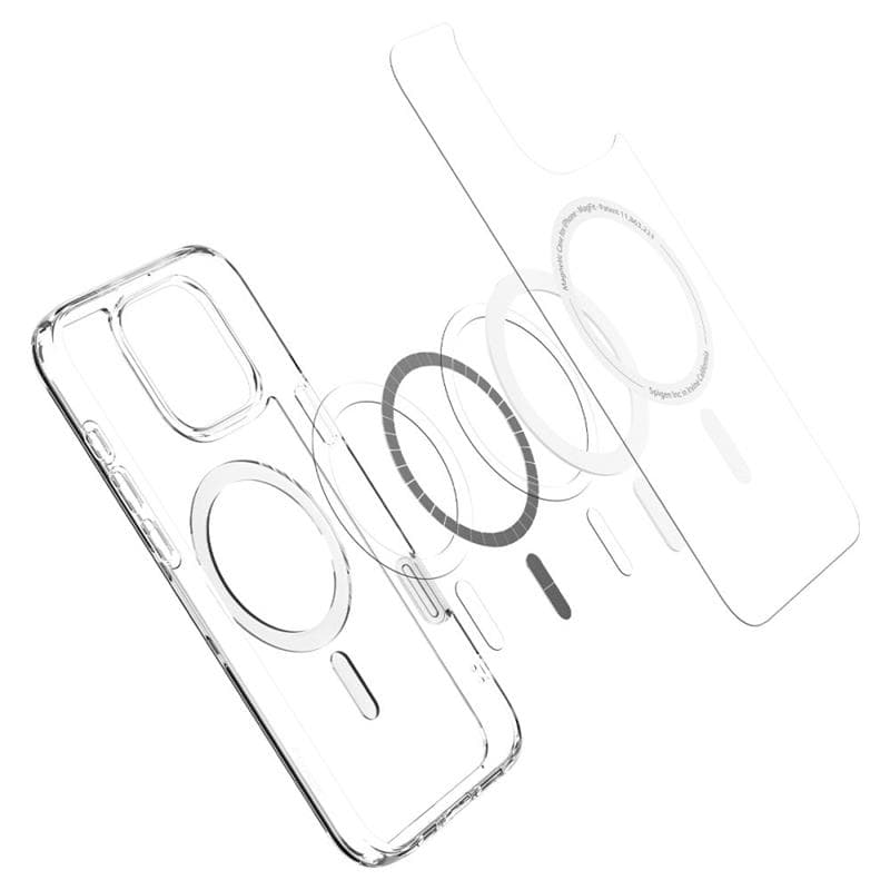 Spigen Ultra Hybrid T Mag MagSafe - Case for iPhone 16 Pro (White) 6