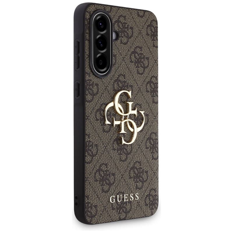 Guess Big 4G Logo Classic Logo - Case for Samsung Galaxy A36 5G (brown) 3