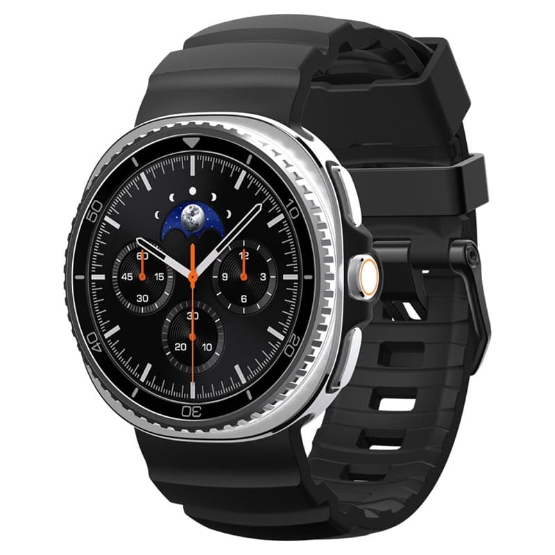 Spigen WBS2 - Strap for Samsung Galaxy Watch 8 / 8 Classic 40 / 44 / 46 mm (Black)